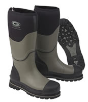 Grubs Ceramic Safety Charcoal Wellingtons