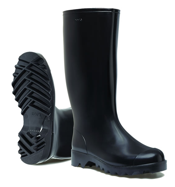 TotallyWellies.Co.Uk - Nora Dolomit Black Wellingtons